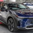 总代理明示近期内即将发布, Toyota bZ4X EV 再次亮相