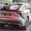 总代理明示近期内即将发布, Toyota bZ4X EV 再次亮相