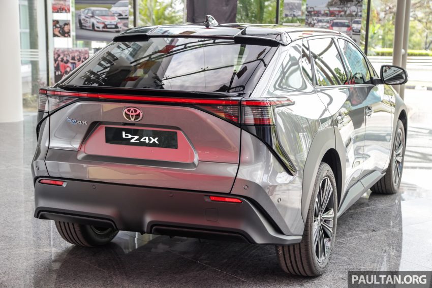Toyota bZ4X 跨界电动车本地现身！续航里程达500公里 205002