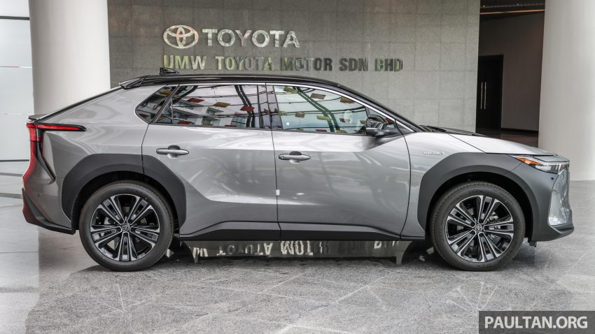 Toyota bZ4X 跨界电动车本地现身！续航里程达500公里 205005