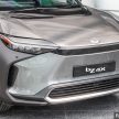 总代理明示近期内即将发布, Toyota bZ4X EV 再次亮相