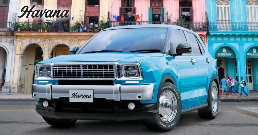 Alpine Style Havana 现身东京改装车展, 以日规 Toyota Raize 为基础, 外观魔改80年代美洲复古风, 要价13.3万令吉 206067