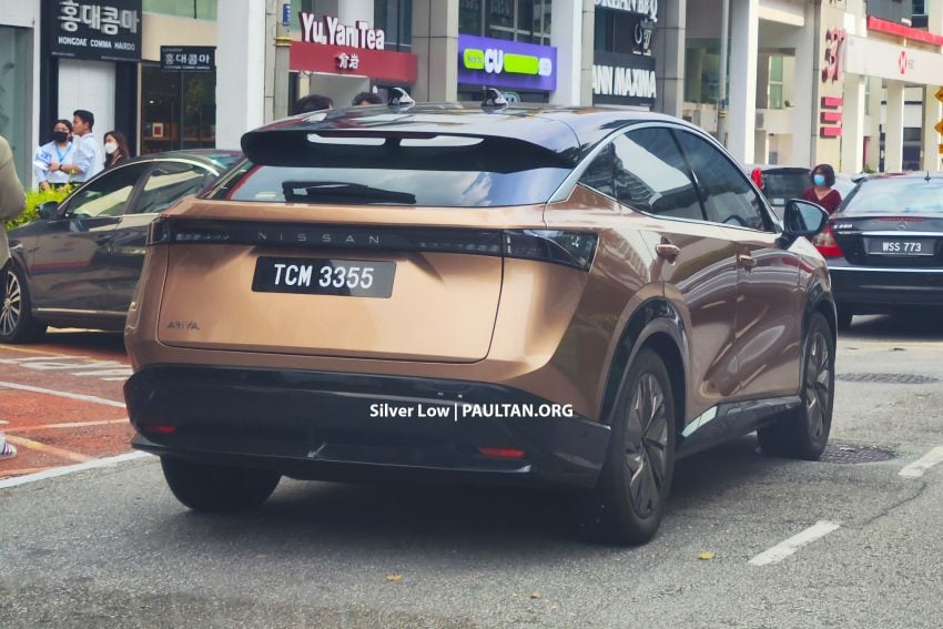 发布在即？Nissan Ariya 电动车在本地挂牌上路被“捕获” 204826