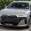 已挂注册车牌上路，BMW i7 旗舰电动车再次于吉隆坡现身