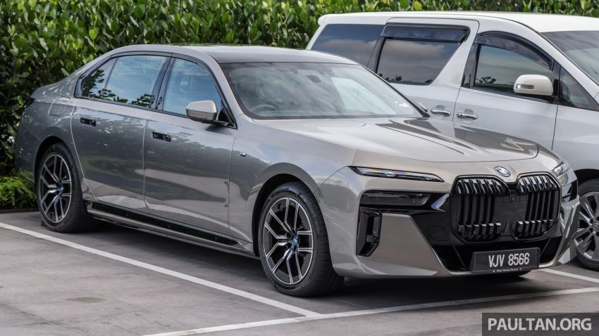 已挂注册车牌上路，BMW i7 旗舰电动车再次于吉隆坡现身 205314