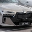 已挂注册车牌上路，BMW i7 旗舰电动车再次于吉隆坡现身