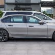 已挂注册车牌上路，BMW i7 旗舰电动车再次于吉隆坡现身