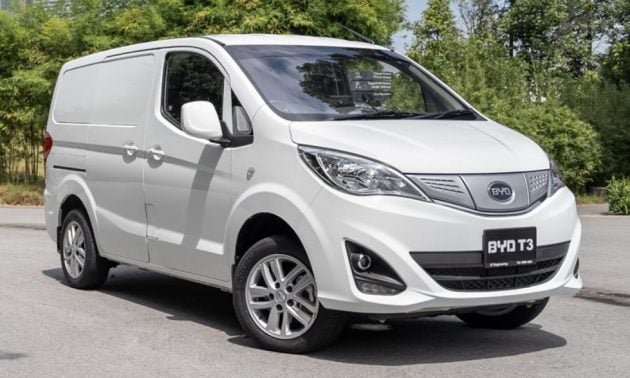 BYD T3 纯电商用客货车确认将在Tanjung Malim 本地组装