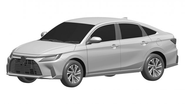 Daihatsu 向印尼政府提交全新四门房车造型专利申请, 外型竟酷似全新第四代 Toyota Vios ! Perodua 未来会否引进?