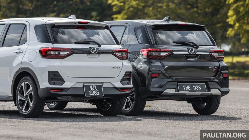 Perodua Ativa Hybrid vs Perodua Ativa 1.0 AV 实拍图集 207209