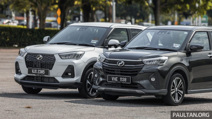 Perodua Ativa Hybrid vs Perodua Ativa 1.0 AV 实拍图集 207206