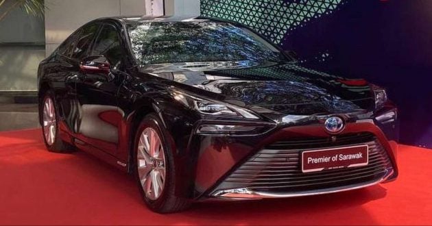 砂州政府少量引进第二代 Toyota Mirai, 成砂州总理官车
