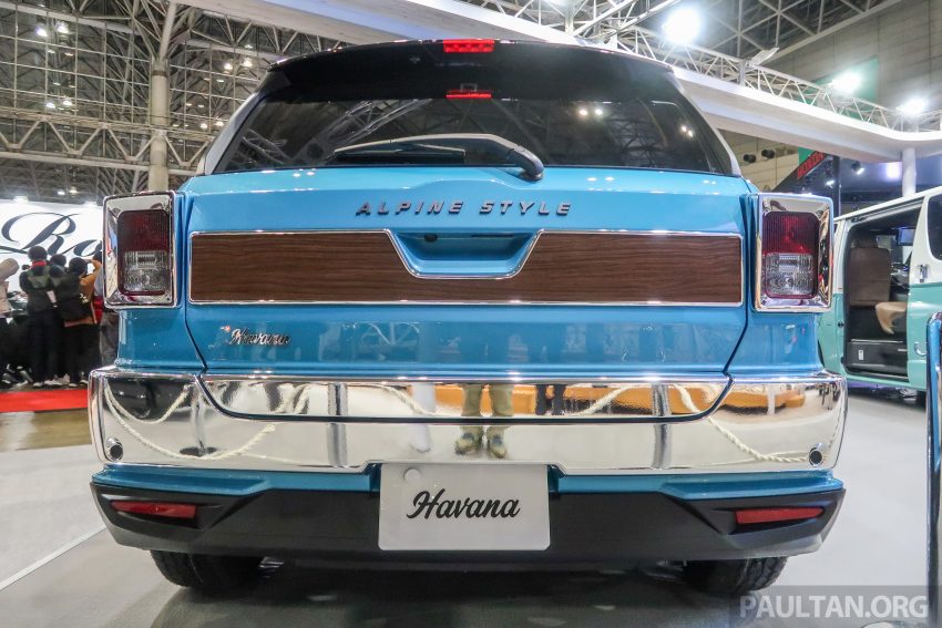 Alpine Style Havana 现身东京改装车展, 以日规 Toyota Raize 为基础, 外观魔改80年代美洲复古风, 要价13.3万令吉 206035
