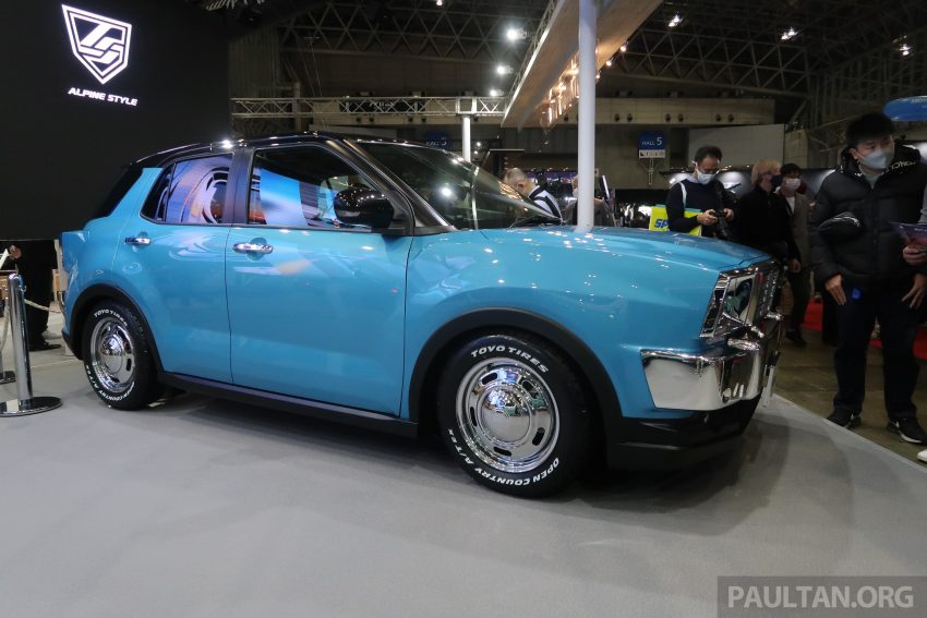 Alpine Style Havana 现身东京改装车展, 以日规 Toyota Raize 为基础, 外观魔改80年代美洲复古风, 要价13.3万令吉 206024
