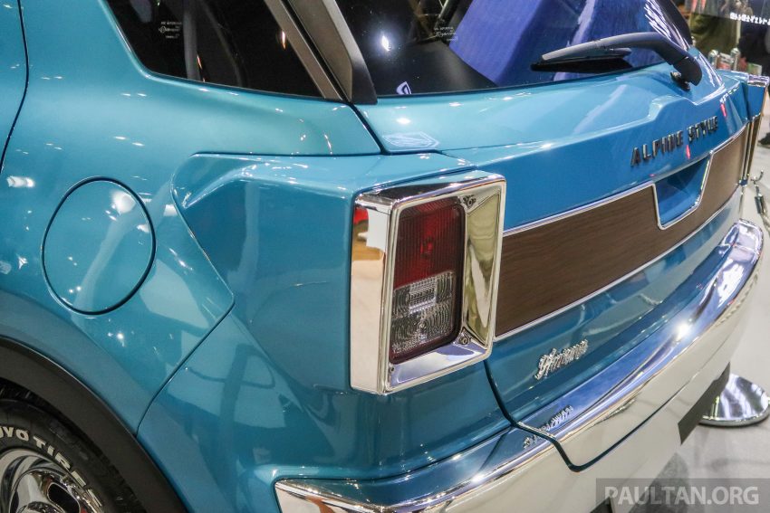 Alpine Style Havana 现身东京改装车展, 以日规 Toyota Raize 为基础, 外观魔改80年代美洲复古风, 要价13.3万令吉 206042