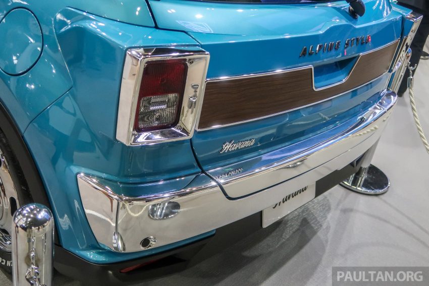 Alpine Style Havana 现身东京改装车展, 以日规 Toyota Raize 为基础, 外观魔改80年代美洲复古风, 要价13.3万令吉 206043