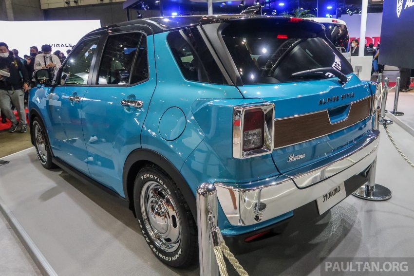 Alpine Style Havana 现身东京改装车展, 以日规 Toyota Raize 为基础, 外观魔改80年代美洲复古风, 要价13.3万令吉 206028