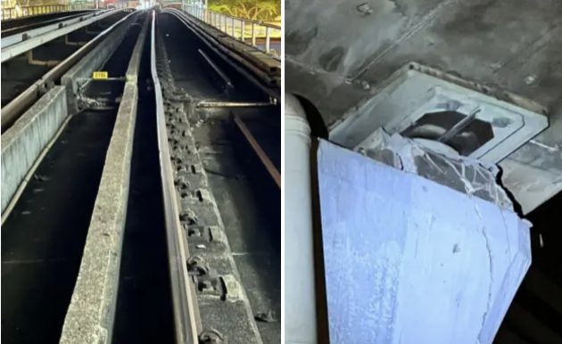 陆兆福: 变形的 LRT Ampang 轨道与桥梁预计2周修复完毕