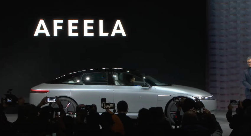 “浑身黑科技”！Sony Honda Mobility 首款原型电动车 Afeela 登场！2025年开放预订，2026年率先于北美上市 204945