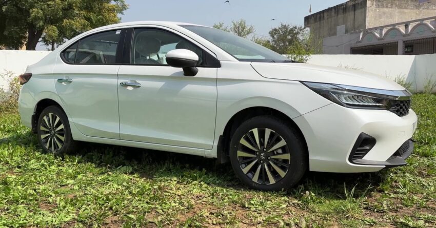 2023 Honda City 小改款发布前被印度YouTuber提前曝光 210643