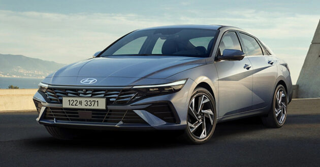 2023 Hyundai Elantra 小改款官图发布, 外观设计小幅修饰