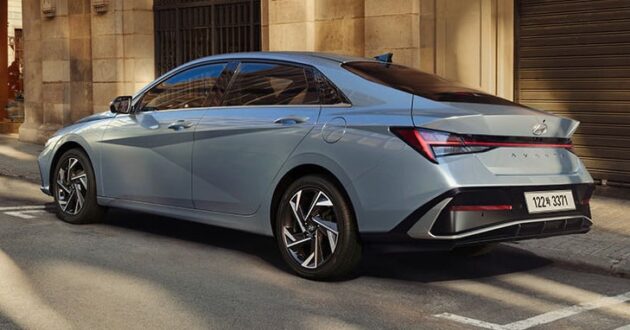 2023 Hyundai Elantra 小改款官图发布, 外观设计小幅修饰