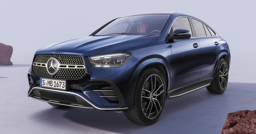 2023 Mercedes-Benz GLE 系列小改款面世, 全车系电动化 207601