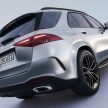 2023 Mercedes-Benz GLE 系列小改款面世, 全车系电动化