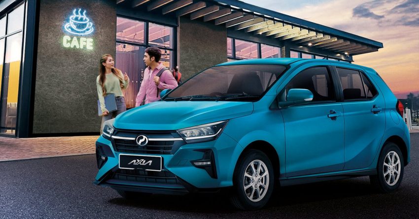 2023 Perodua Axia 四个等级头期款与每月供款差异逐个看 208947