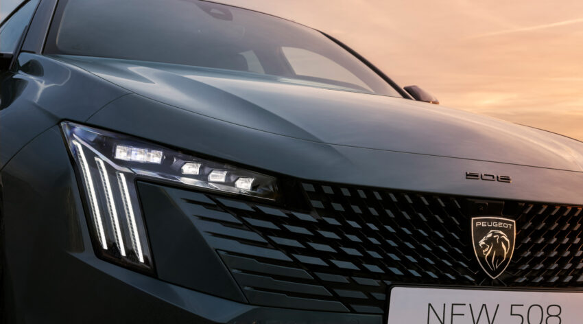 2023 Peugeot 508 小改款全球首发, 外观与内装小升级 210370