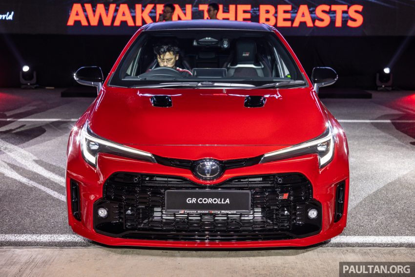 四门掀背钢炮 Toyota GR Corolla 来马, 1.6三缸涡轮引擎+6MT手排变速箱+AWD四驱, 5.5秒破百, 正式价格35.5万 209699