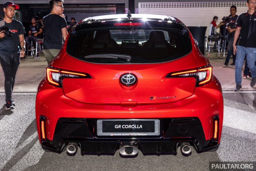 四门掀背钢炮 Toyota GR Corolla 来马, 1.6三缸涡轮引擎+6MT手排变速箱+AWD四驱, 5.5秒破百, 正式价格35.5万 209700