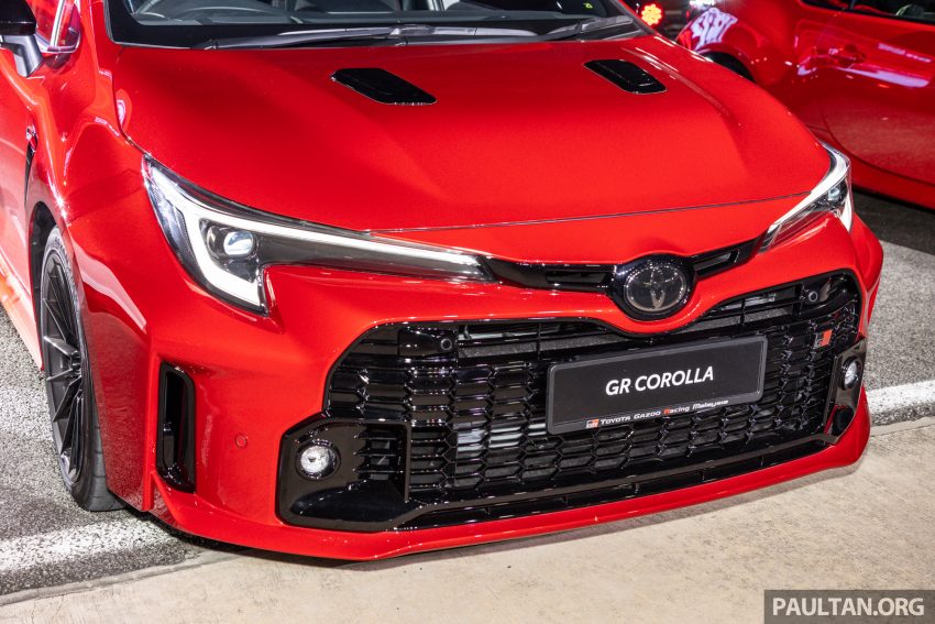 四门掀背钢炮 Toyota GR Corolla 来马, 1.6三缸涡轮引擎+6MT手排变速箱+AWD四驱, 5.5秒破百, 正式价格35.5万 209701