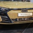 2023 Audi RS e-tron GT 与 e-tron GT quattro 纯电四门跑房本地预览, 现已开放接受预订, 预估价介于56到77万令吉