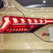 2023 Audi RS e-tron GT 与 e-tron GT quattro 纯电四门跑房本地预览, 现已开放接受预订, 预估价介于56到77万令吉