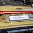 2023 Audi RS e-tron GT 与 e-tron GT quattro 纯电四门跑房本地预览, 现已开放接受预订, 预估价介于56到77万令吉