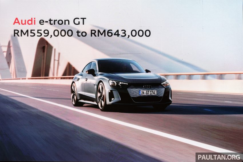 2023 Audi RS e-tron GT 与 e-tron GT quattro 纯电四门跑房本地预览, 现已开放接受预订, 预估价介于56到77万令吉 208142