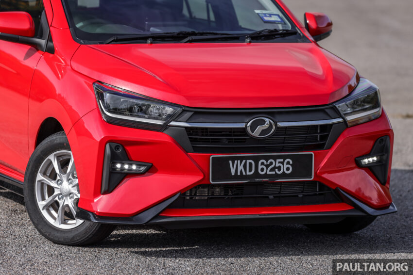 2023 Perodua Axia 1.0 AV 与 1.0 X 新车完整对比实拍 210114