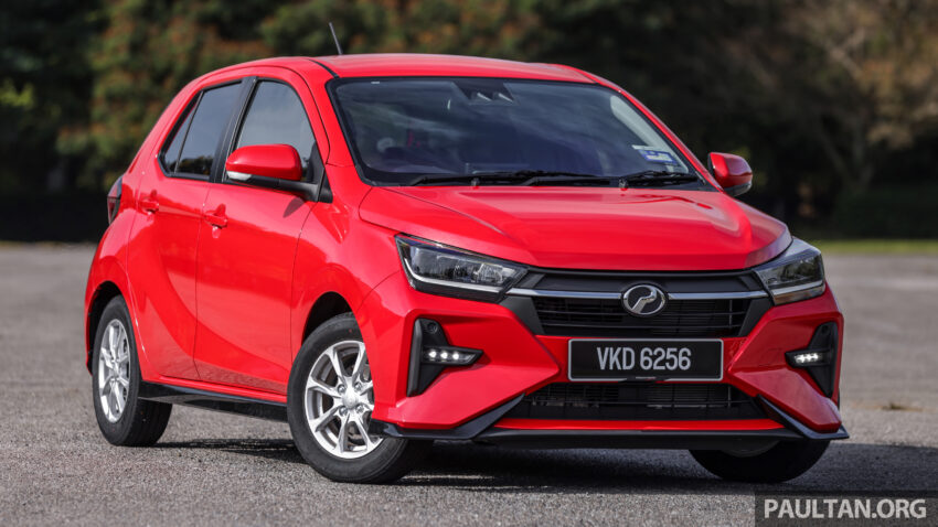 2023 Perodua Axia 1.0 AV 与 1.0 X 新车完整对比实拍 210103