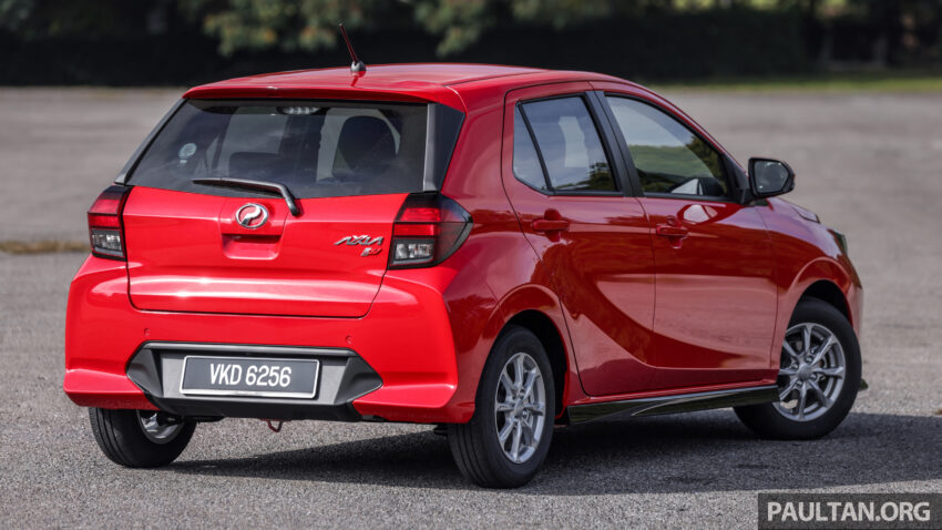 2023 Perodua Axia 1.0 AV 与 1.0 X 新车完整对比实拍 210104