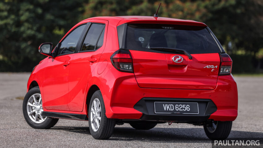 2023 Perodua Axia 1.0 AV 与 1.0 X 新车完整对比实拍 210107
