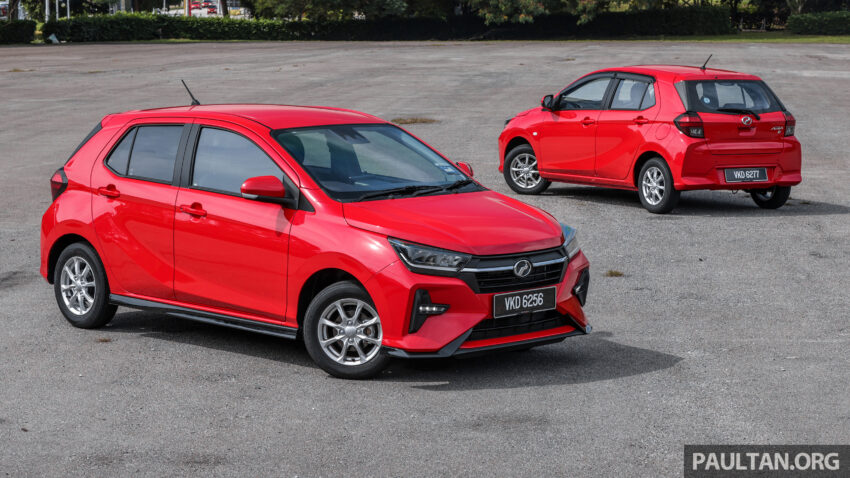 2023 Perodua Axia 1.0 AV 与 1.0 X 新车完整对比实拍 210097