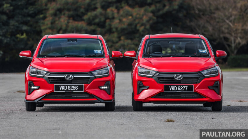 2023 Perodua Axia 1.0 AV 与 1.0 X 新车完整对比实拍 210084