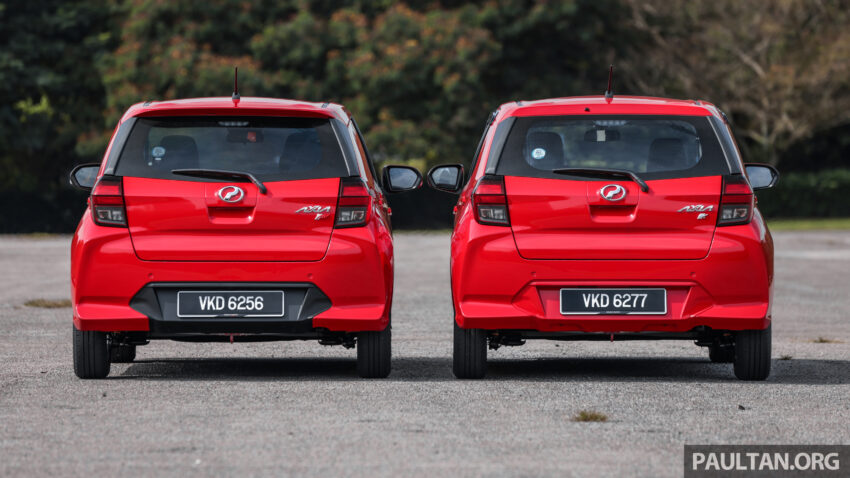 2023 Perodua Axia 1.0 AV 与 1.0 X 新车完整对比实拍 210086