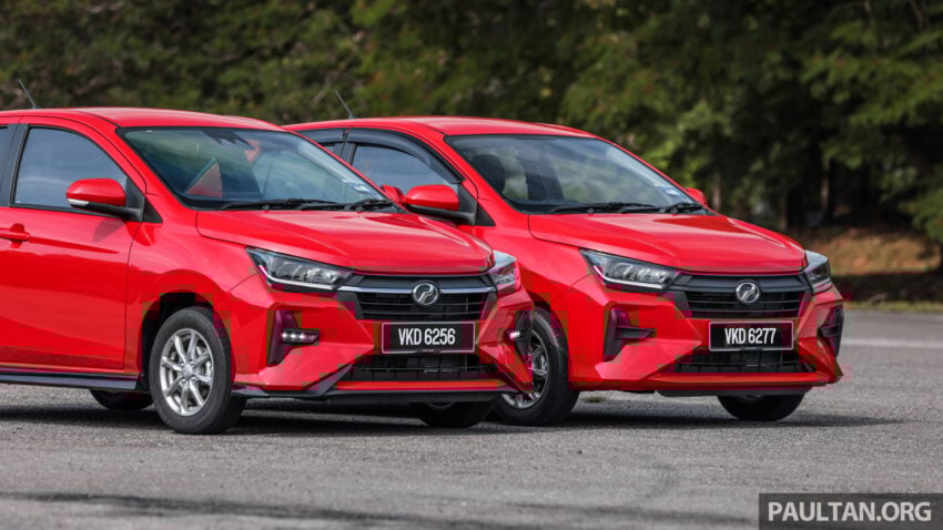 2023 Perodua Axia 1.0 AV 与 1.0 X 新车完整对比实拍 210088