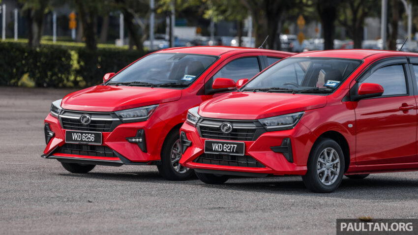 2023 Perodua Axia 1.0 AV 与 1.0 X 新车完整对比实拍 210089