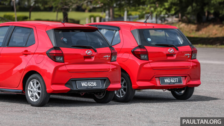 2023 Perodua Axia 1.0 AV 与 1.0 X 新车完整对比实拍 210091