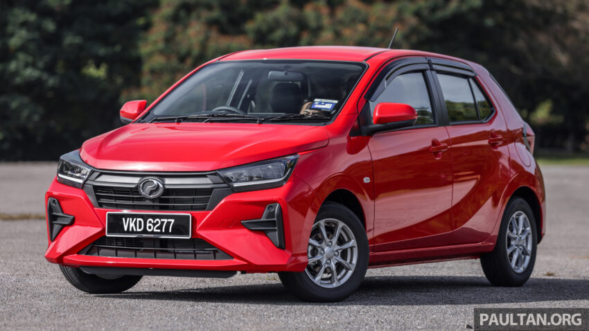 2023 Perodua Axia 1.0 AV 与 1.0 X 新车完整对比实拍 210216