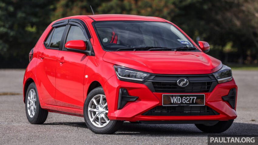 2023 Perodua Axia 1.0 AV 与 1.0 X 新车完整对比实拍 210218