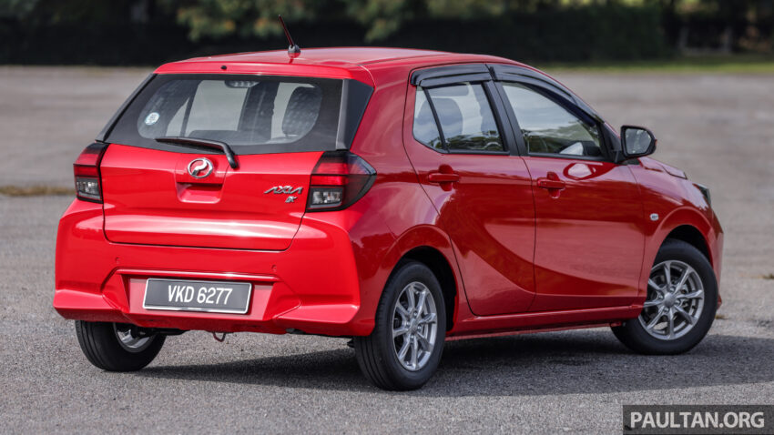 2023 Perodua Axia 1.0 AV 与 1.0 X 新车完整对比实拍 210219